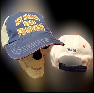Forrest gump Bubba Gump mama says Im special graphic Maui Hawaii hat unisex